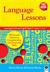 Language Lessons book cover by Frances Rocks and Martin Kieran
