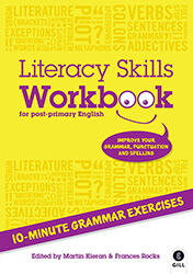 Literacy Skills book cover by Frances Rocks and Martin Kieran